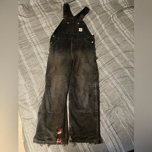 Carhartt bibs Size 38x30